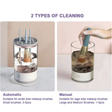 2 in 1 electric makeup brush cleaner machine portable