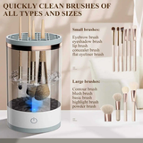 2 in 1 electric makeup brush cleaner machine portable