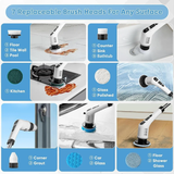 Electric Multi-functional Home Usb Spin Scrubber Brush Cleaner