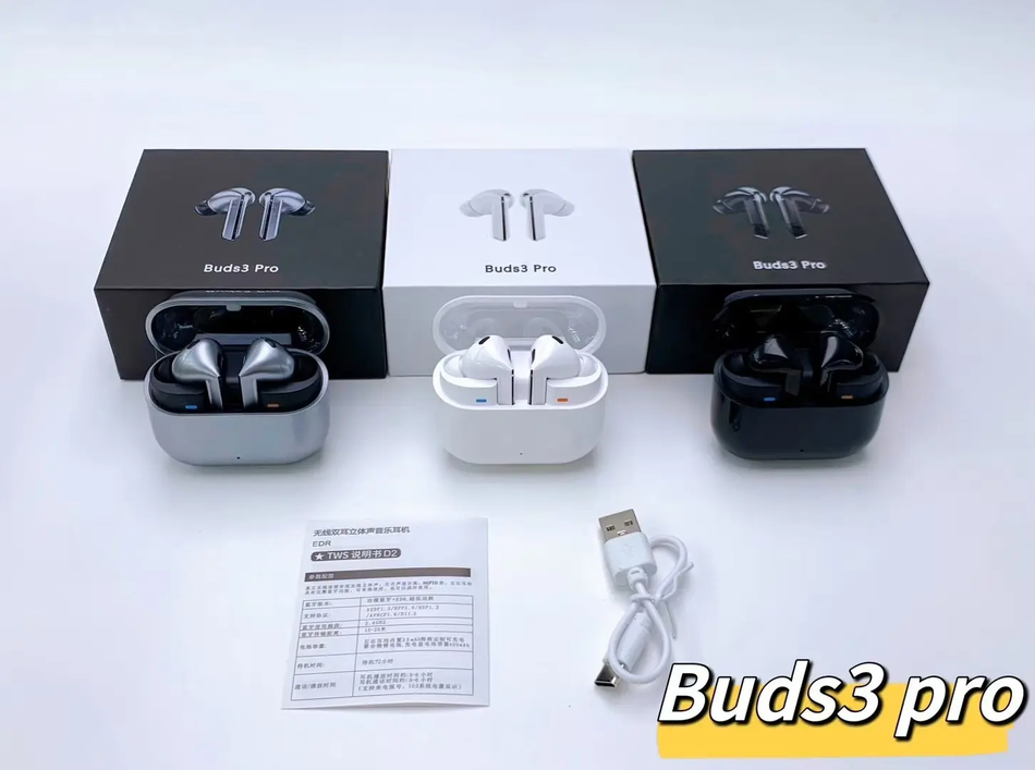 Buds 3 Pro TWS In-ear Binaural Stereo Music Wireless Earbuds