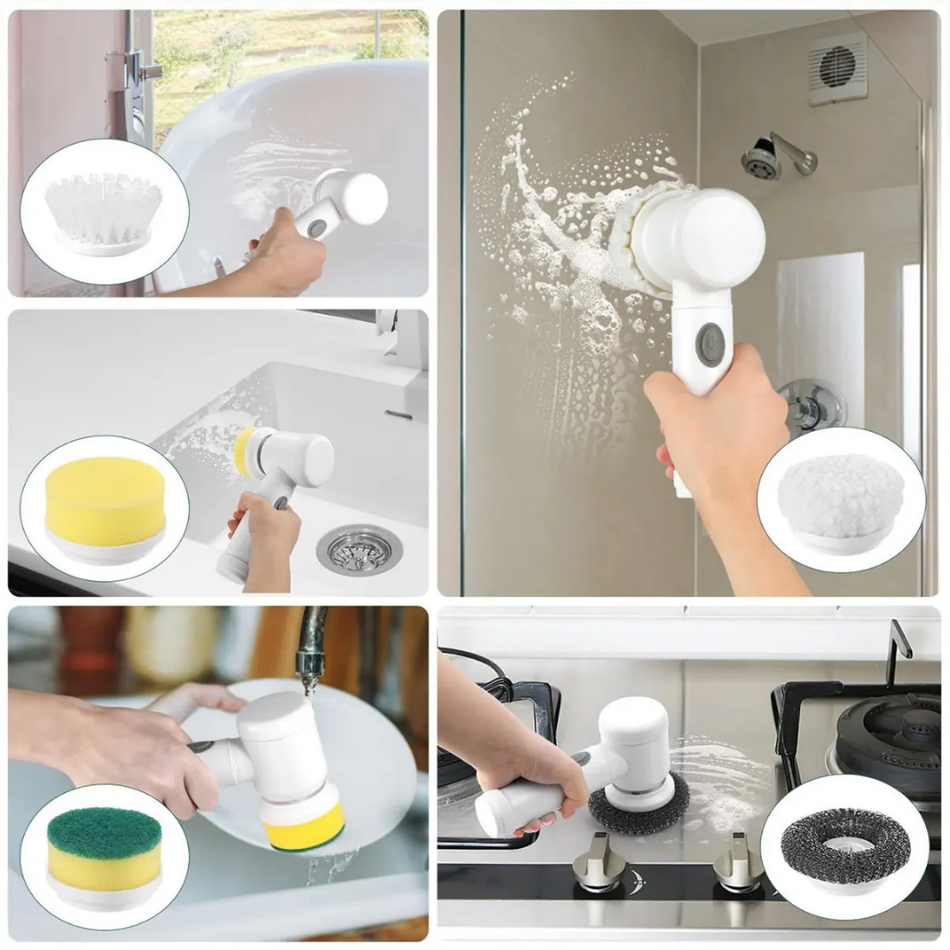 Multi-functional Portable Electric Cleaning Brush