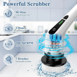 Electric Multi-functional Home Usb Spin Scrubber Brush Cleaner