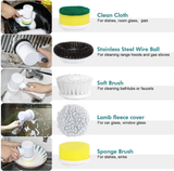 Multi-functional Portable Electric Cleaning Brush