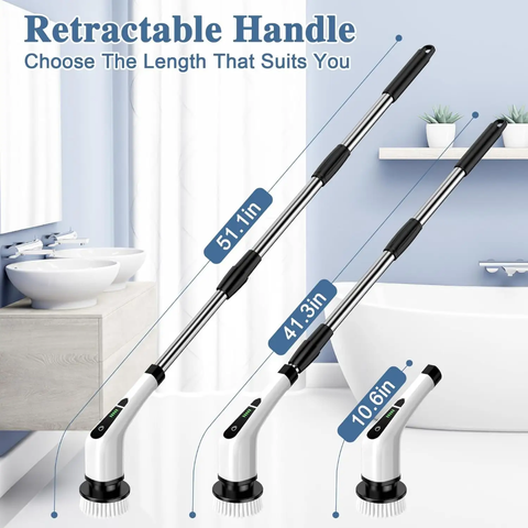 Electric Multi-functional Home Usb Spin Scrubber Brush Cleaner