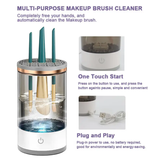 2 in 1 electric makeup brush cleaner machine portable